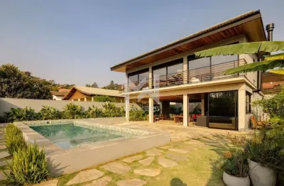 Casa mobiliada à venda no condomínio estância marambaia em vinhedo/sp