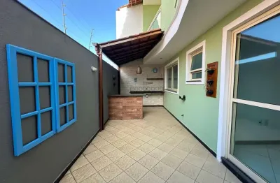 Casa duplex para venda em guarapari, jardim santa rosa, 3 dormitórios, 1 suíte, 2 banheiros, 1 vaga
