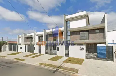 Sobrado para venda em pinhais, alto tarumã, 3 dormitórios, 1 suíte, 3 banheiros, 2 vagas