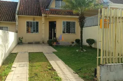 Casa para venda em pinhais, jardim amélia, 3 dormitórios, 1 banheiro, 2 vagas