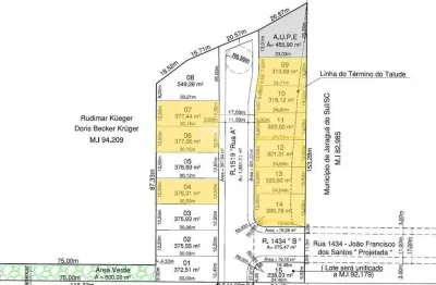 Terreno | três rios do norte (lot. imigrantes ii) | 313m² a 646m²