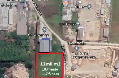 Terreno no centro de Navegantes 12.000 m², disponível para venda