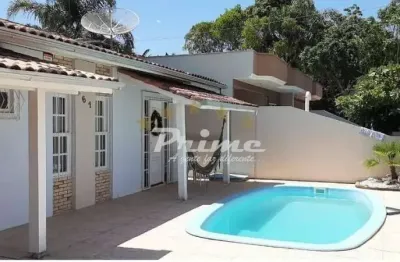 Casa com 3 quartos, 110m privativos a 400m do mar em zimbros -  bombinhas -sc