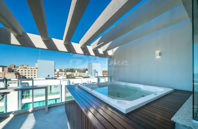 Maravilhosa cobertura com jacuzzi á venda - bairro bombas - bombinhas/sc