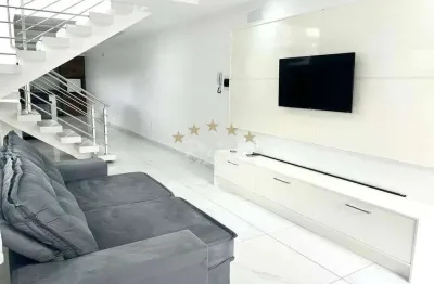 Sobrado geminado mobiliado à venda - bairro zimbros - bombinhas/sc