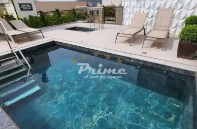 Apartamento em prédio com piscina aquecida, 2 suítes, 2 vagas, bombas - bombinhas/sc