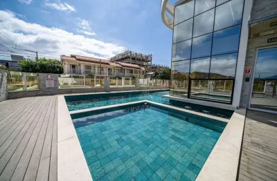 Cobertura duplex mobiliada, 130m do mar, 2 quartos a venda em mariscal - bombinhas/sc