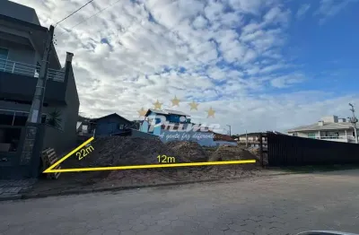 Terreno de 264m² no bairro josé amândio à venda - bombinhas/sc