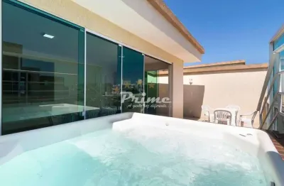 Cobertura duplex de 155m² à venda no bairro mariscal - bombinhas/sc