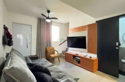 Casa em condomínio fechado com 2 quartos à venda no Castelo, Belo Horizonte  por R$ 850.000