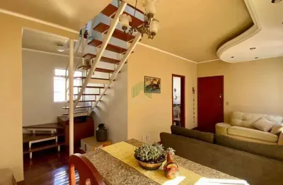 Cobertura com 4 quartos à venda na sagrada família, belo horizonte  por r$ 640.000