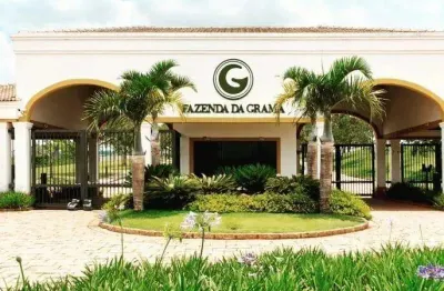 Terreno 2350 m ² com projeto aprovado por felipe diniz a venda no residencial fazenda da grama em itupeva sp