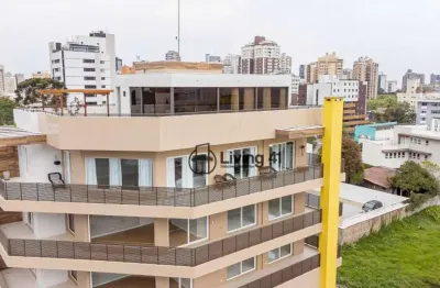 Cobertura com 2 dormitórios à venda, 450 m² por r$ 5.000.000,00 - ahú - curitiba/pr