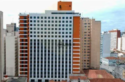 Studio com 1 dormitório à venda, 17 m² por r$ 270.000 - centro
