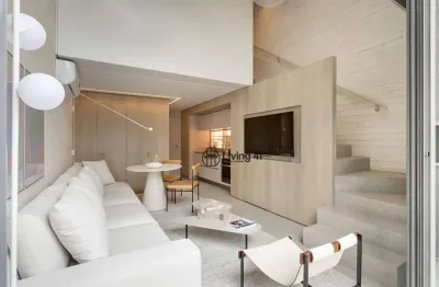 Loft com 1 dormitório à venda, 61 m² por r$ 1.108.000,00 - barigui - curitiba/pr