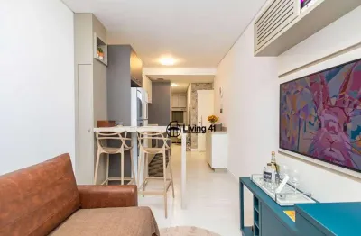 Apartamento garden com 1 dormitório à venda, 32 m² por r$ 420.000,00 - bigorrilho - curitiba/pr