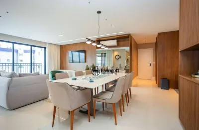 Apartamento com 3 dormitórios à venda, 146 m² por r$ 2.650.000,00 - água verde - curitiba/pr