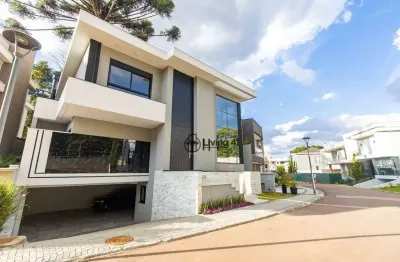 Casa com 3 dormitórios à venda, 334 m² por r$ 3.495.000,00 - campo comprido - curitiba/pr