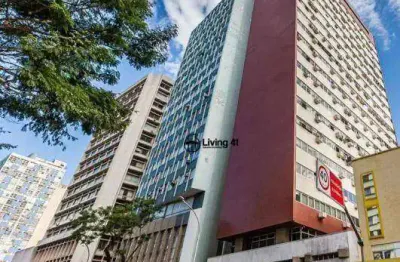 Sala para alugar, 20 m² por r$ 650/mês - centro - curitiba/pr