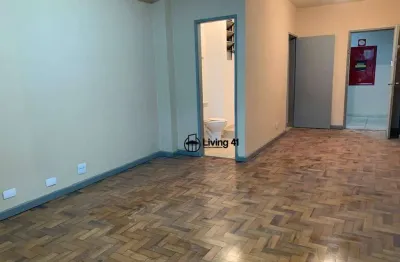 Sala para alugar, 29 m² por r$ 750/mês - centro - curitiba/pr