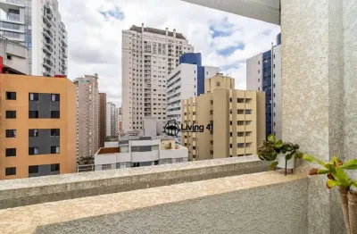 Apartamento com 2 dormitórios à venda, 43 m² por r$ 515.000,00 - bigorrilho - curitiba/pr