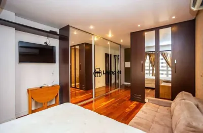 Studio com 1 dormitório para alugar, 30 m² por r$ 1.990/mês - centro - curitiba/pr