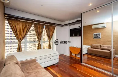 Studio com 1 dormitório à venda, 30 m² por r$ 278.000,00 - centro - curitiba/pr