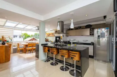 Casa com 3 dormitórios para alugar, 323 m² por r$ 9.570,83/mês - bacacheri - curitiba/pr