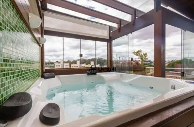Casa com 3 dormitórios para alugar, 323 m² por r$ 8.000/mês - bacacheri - curitiba/pr