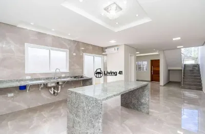 Sobrado de alto padrão com 3 dormitórios à venda, 196 m² por r$ 1.190.000 - bacacheri - curitiba/pr