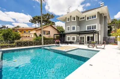 Casa com 4 dormitórios à venda, 600 m² por r$ 4.100.000,00 - são joão - curitiba/pr