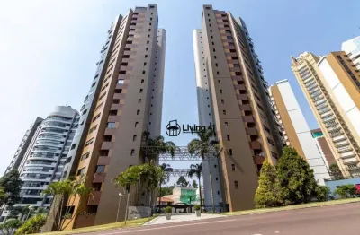 Apartamento com 3 dormitórios para alugar, 121 m² por R$ 6.465,00/mês - Ecoville - Curitiba/PR