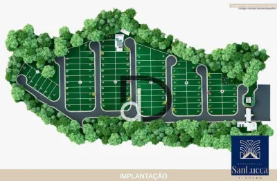 Terreno em condomínio fechado à venda na Rua Ângelo Ormeneze, 9, Pinheirinho, Vinhedo