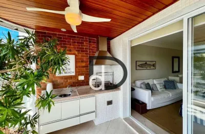 Apartamento com 3 dormitórios à venda, 129 m² por R$ 3.950.000 - Riviera de São Lourenço - Bertioga/SP