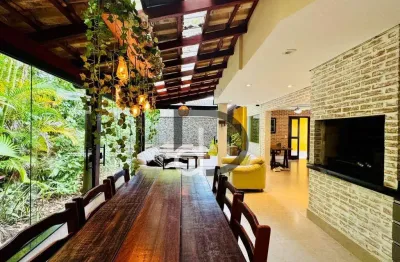 Village com 3 dormitórios para alugar, 150 m² por R$ 10.962,00/mês - Riviera de São Lourenço - Bertioga/SP