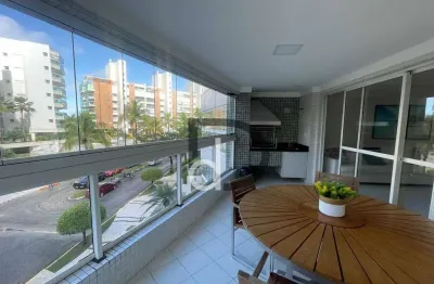 ? Amplo e completo! Apartamento mobiliado no Módulo 7 da Riviera de São Lourenço ?