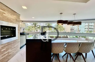 Apartamento com 3 dormitórios à venda, 143 m² por R$ 5.600.000 - Riviera de São Lourenço - Bertioga/SP