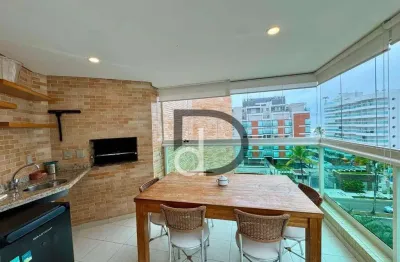 Apartamento com 3 dormitórios para alugar, 131 m² por R$ 15.000/mês - Riviera de São Lourenço - Bertioga/SP