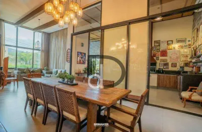 Casa com 4 quartos à venda, 382 m² por R$ 3.600.000 - Condomínio Campo de Toscana - Vinhedo/SP