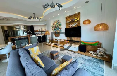 Apartamento com 3 dormitórios à venda, 133 m² por R$ 3.500.000 - São Lourenço - Bertioga/SP