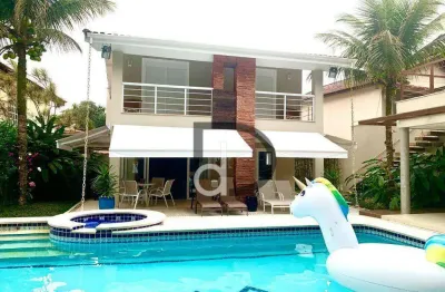 Casa com 5 dormitórios à venda, 329 m² por R$ 4.700.000,00 - Riviera de São Lourenço - Bertioga/SP