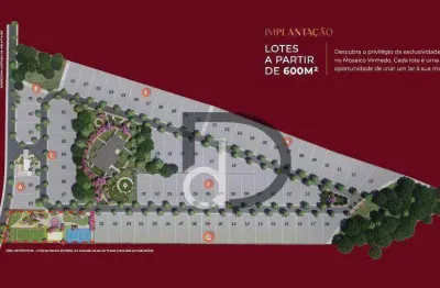 Terreno à venda, 629 m² por R$ 595.000,00 - Condominio Mosaico Vinhedo - Vinhedo/SP