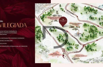 Terreno à venda, 629 m² por R$ 595.000,00 - Condominio Mosaico Vinhedo - Vinhedo/SP