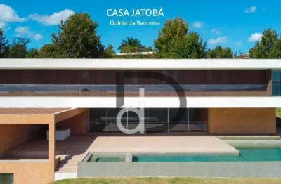 Casa com 6 quartos, 1486 m² - venda por R$ 21.100.000 ou aluguel por R$ 135.583/mês - Condomínio Quinta da Baroneza - Bragança Paulista/SP