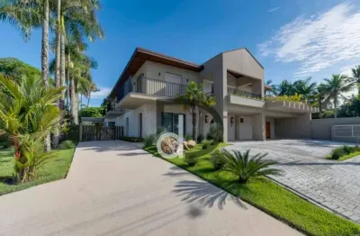 Casa pé na areia com 10 suites à venda, 950 m² por R$ 45.000.000 - Riviera de São Lourenço - Bertioga/SP