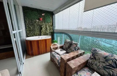 Cobertura com 3 dormitórios para alugar, 130 m² por R$ 15.500/mês - Riviera de São Lourenço - Bertioga/SP