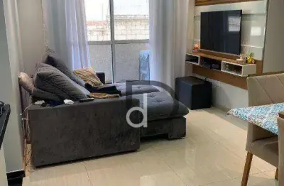 Apartamento moderno, 3 quartos, 1 suite, 2 vagas cobertas em Valinhos, R$ 650mil.