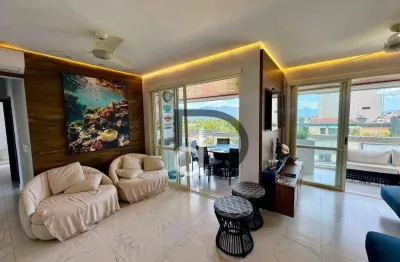 Apartamento com 3 dormitórios à venda, 122 m² por R$ 3.200.000 - Riviera de São Lourenço - Bertioga/SP