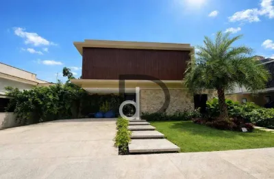 Residência de alto padrão mobiliada com 5 suítes, lazer completo e tecnologia de ponta na Riviera