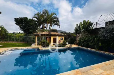 Casa no Condomínio Vista Alegre (Sede), com 5 quartos (suítes), piscina e área de lazer – terreno 1.800 m²